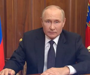 Путин сообщил о решении объявить о частичной мобилизации в России