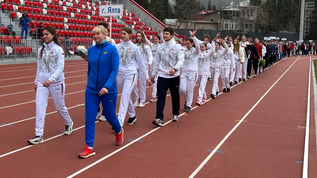 В Ялте прошли республиканские соревнования по легкой атлетике «Крымская весна»